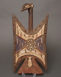 (ブルキナファソ)　トゥシャン族　マスク　No.484