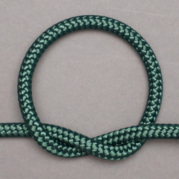 8メートルカット　ジェンベ用ロープ　5ミリ径　(ダークグリーン)　