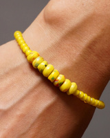 アフリカン　トレードビーズブレスレット　No.10