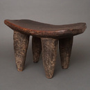 (コートジボワール)　セヌフォ　スツール　(腰掛)　No.2