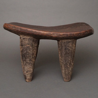 (コートジボワール)　セヌフォ　スツール　(腰掛)　No.2