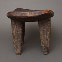 (コートジボワール)　セヌフォ　スツール　(腰掛)　No.2