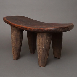 (コートジボワール)　セヌフォ　スツール　(腰掛)　No.3