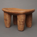 (コートジボワール)　セヌフォ　スツール　(腰掛)　No.4