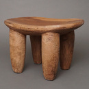 (コートジボワール)　セヌフォ　スツール　(腰掛)　No.5