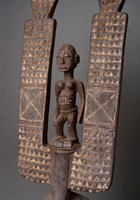 (ブルキナファソ)　モシ族　マスク　No.156