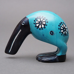 ソープストーン置物　キーウィさん　Mサイズ　No.3