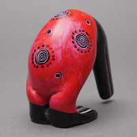 ソープストーン置物　キーウィさん　Mサイズ　No.16