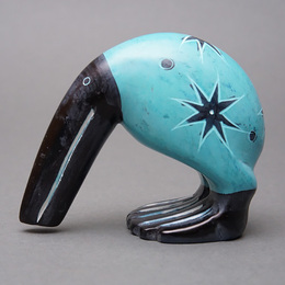 ソープストーン置物　キーウィさん　Mサイズ　No.20