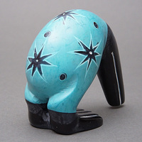 ソープストーン置物　キーウィさん　Mサイズ　No.20