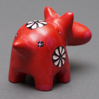 ソープストーン置物　カバさん　Mサイズ　No.1