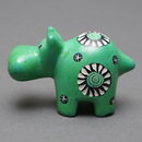 ソープストーン置物　カバさん　Mサイズ　No.4