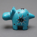 ソープストーン置物　カバさん　Mサイズ　No.7