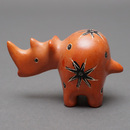 ソープストーン置物　サイさん　Mサイズ　No.2　犀