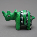 ソープストーン置物　サイさん　Mサイズ　No.5　犀