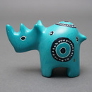 ソープストーン置物　サイさん　Mサイズ　No.13　犀