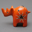 ソープストーン置物　サイさん　Mサイズ　No.16　犀