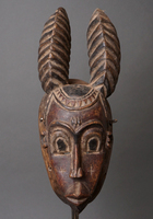 (コートジボワール)　バウレ族　マスク　No.174