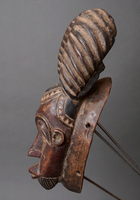 (コートジボワール)　バウレ族　マスク　No.174