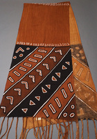 (マリ)　泥染め　ショール　No.2