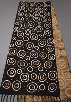 (マリ)　泥染め　ショール　No.9