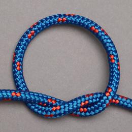 ジェンベ用ロープ　5ミリ径　(ブルーxレッド)