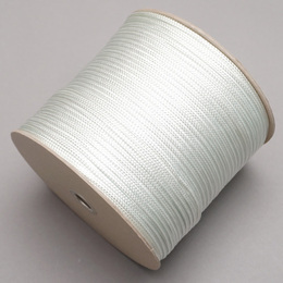 ナイロン芯なし　4mm径 200メートル　ロール　(ホワイト)　