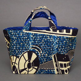 アフリカンワックス　ミニ　トートバッグ　No.1