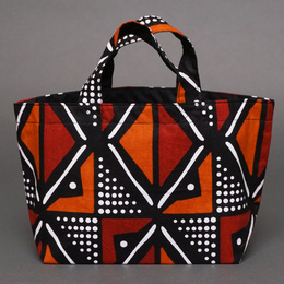 アフリカンワックス　ミニ　トートバッグ　No.2