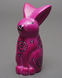 ソープストーン　うさぎさん　Mサイズ　No.15