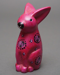 ソープストーン　うさぎさん　Mサイズ　No.18