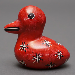 ソープストーン　アヒルさん　Mサイズ　No.2