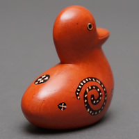 ソープストーン　アヒルさん　Mサイズ　No.3