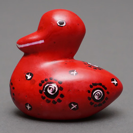 ソープストーン　アヒルさん　Mサイズ　No.7