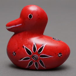 ソープストーン　アヒルさん　Mサイズ　No.9