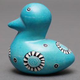 ソープストーン　アヒルさん　Mサイズ　No.10