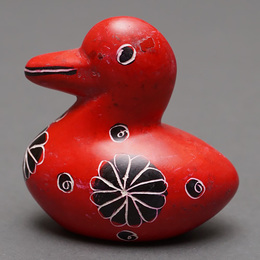 ソープストーン　アヒルさん　Mサイズ　No.12