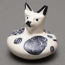 ソープストーン　だるまネコ　Mサイズ　No.16　猫