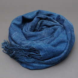 (ブルキナファソ)　藍染　古布　ショール　No.5