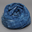 (ブルキナファソ)　藍染　古布　ショール　No.6