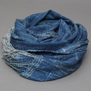 (ブルキナファソ)　藍染　古布　ショール　No.8