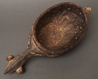 (ブルキナファソ)　ヌヌマ族　ホロホロ鳥　マスク　No.438