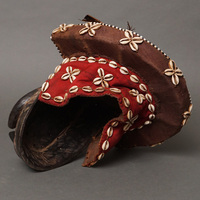 (DRコンゴ)　クバ族　マスク　No.440