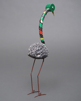 (マリ)　リサイクルバード　ダチョウ　No.9　廃材アート