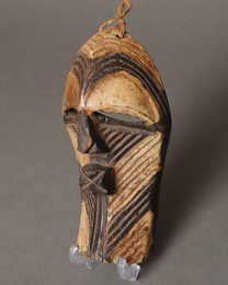 (コンゴ)　ソンゲ族　キフェベ　ミニマスク　No.21