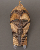 (コンゴ)　ソンゲ族　キフェベ　ミニマスク　No.21