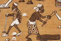 (マリ)　ボゴラン　絵布　(L)　No.8