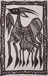 (コートジボワール)　セヌフォ族　コロゴ　(M)　No.11