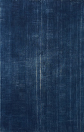 (ブルキナファソ)　藍染古布　無地　(LL)　No.90