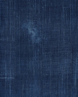 (ブルキナファソ)　藍染古布　無地　(LL)　No.91